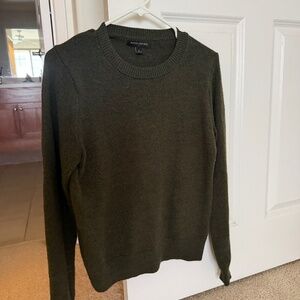 Banana Republic Olive Green Sweater, Size Small